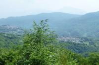 (940m). À gauche Breno, à droite Miglieglia / A sinistra Breno, a destra Miglieglia