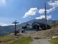 Rossboda (1987m), fin du cyclable / Fine del ciclabile