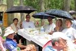 la table pr�sidentielle