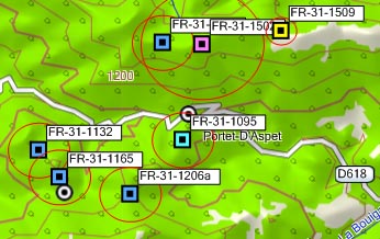 GPS/GPXX sur MapSource