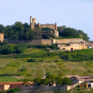R3 le château de Saint-Julien-sous-Montmelas ©Ph Chazottier